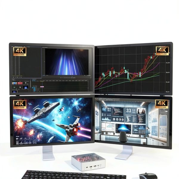 MINIX Elite AI Mini PC Intel Core Ultra 5 16GB DDR5 SSD-3