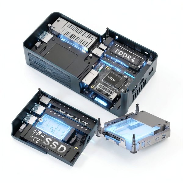 GEEKOM IT12 Mini PC Intel i5 12450H 16GB RAM 512GB SSD-3