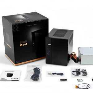 ASRock DESKMEET X300 Mini PC AMD AM4 Ryzen Support-0