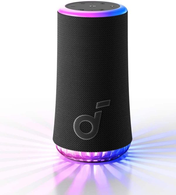 Soundcore Glow Portable Speaker 360 Sound Light Show-0