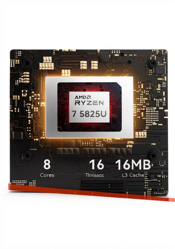 GEEKOM A5 Mini PC AMD Ryzen 7 5825U 32GB RAM 4K Display-2