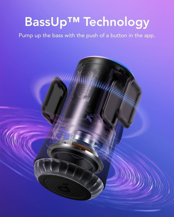 Soundcore Glow Portable Speaker 360 Sound Light Show-1