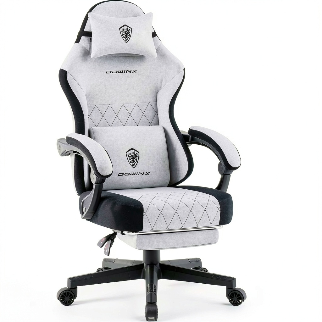 Dowinx Gaming Chair in a home office setting with adjustable features
