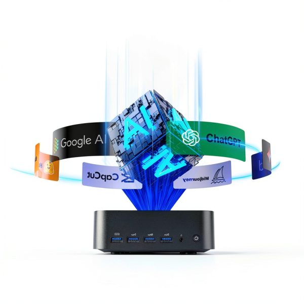 GEEKOM GT15 Max AI Mini PC Intel Core Ultra 9 Windows 11 Pro-5