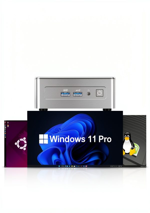 GEEKOM A5 Mini PC AMD Ryzen 7 5825U 16GB RAM 512GB SSD-8