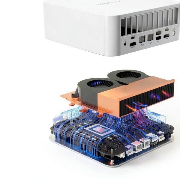 GEEKOM A9 Mega Mini PC AMD Ryzen AI Gaming 4K Editing-8