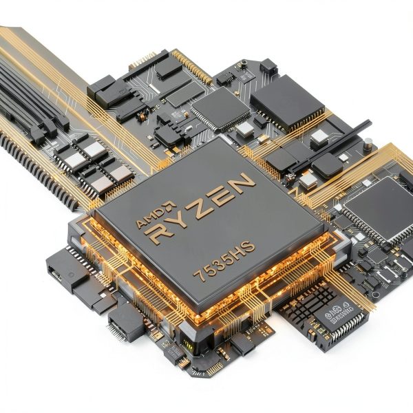 GEEKOM A7 Mini PC AMD Ryzen 5 7535HS 16GB DDR5 1TB SSD-3