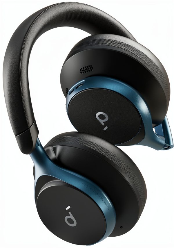 Soundcore Space One Noise Cancelling Over Ear Headphones-3