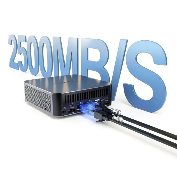 GEEKOM GT1 Mega AI Mini PC Intel Ultra 9 32GB RAM 2TB SSD-9
