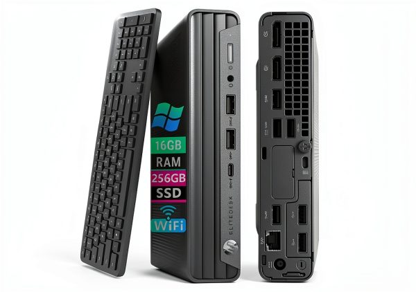 HP EliteDesk 800 G6 Mini Desktop Intel i5 16GB RAM-0