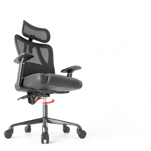 ACGAM Ergonomic Gaming Chair Breathable Mesh Lumbar Support-8