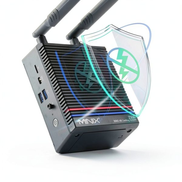 MINIX Z300 Fanless Mini PC 16GB RAM 512GB SSD N300 Processor-2