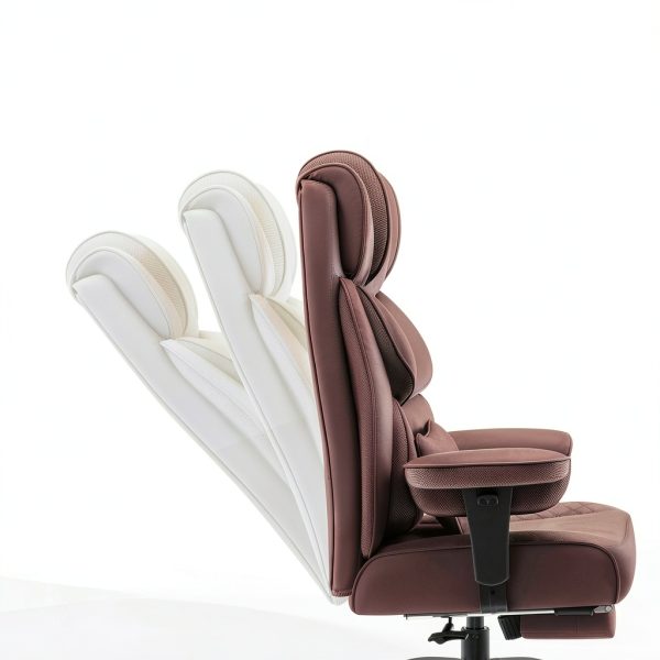 Brick Attic Ergonomic Office Chair Leather Reclining-6