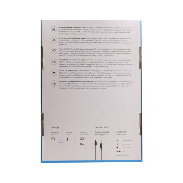 Sennheiser RS 195 Wireless Headphones TV Listening-7